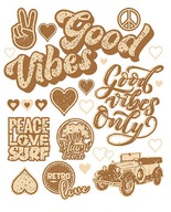 veľké škvrnité kreatívne ZÁPLATY na ODEVY GOODVIBES veľké škvrnité kreatívne ZÁPLATY na ODEVY GOODVIBES