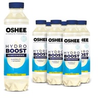 6x OSHEE HydroBoost Hydration Lemon 555 ml