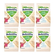 Bobovita Mlieko-cereálna kaša z ovsených vločiek 8m+ 6x230g Bobovita Mlieko-cereálna kaša z ovsených vločiek 8m+ 6x230g