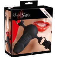 Čierny roubík v tvare penisu - na hru BDSM Bad Kitty Čierny roubík v tvare penisu - na hru BDSM Bad Kitty