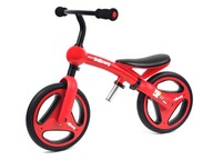 Detský balančný bicykel SOLID červenej farby