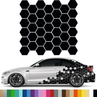 NÁLEPKA Grafika na auto HONEYCOMB HEXAGON 39ks 7x8 NÁLEPKA Grafika na auto HONEYCOMB HEXAGON 39ks 7x8