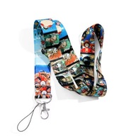 Krátky lanyard na kľúče anime manga One Piece Luffy Krátky lanyard na kľúče anime manga One Piece Luffy