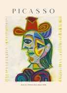 PICASSO Busta ženy PLAGÁT 50x70cm obrázok #515 PICASSO Busta ženy PLAGÁT 50x70cm obrázok #515