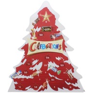 Stojanový adventný kalendár - vianočný stromček so sladkosťami Stojanový adventný kalendár - vianočný stromček so sladkosťami
