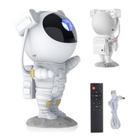 LED PROJEKTOR ASTRONAUT STARS BIELY + USB NOČNÁ LAMPA + DIAĽK LED PROJEKTOR ASTRONAUT STARS BIELY + USB NOČNÁ LAMPA + DIAĽK