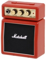 Marshall MS 2 červený mini gitarový zosilňovač