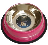 Protišmyková oceľová miska pre psa, 0,6l farby