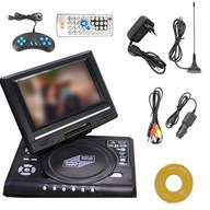 PRENOSNÝ DVD PREHRÁVAČ + KONZOLA USB TV/FM/HRY