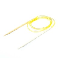 Kruhové ihlice 5mm bambusové 100cm drevené Kruhové ihlice 5mm bambusové 100cm drevené
