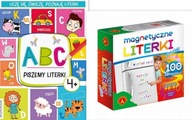 Magnetické písmená do chladničky + ABC Píšeme písmená Magnetické písmená do chladničky + ABC Píšeme písmená