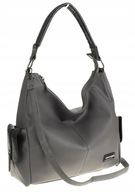 Dámska taška, taška shopper messenger, CH307894 sivá Dámska taška, taška shopper messenger, CH307894 sivá