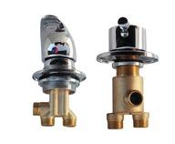Vaňová batéria + spínač 2 hydroventily Vaňová batéria + spínač 2 hydroventily