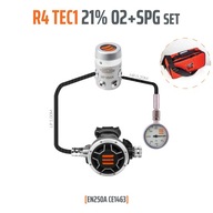 Regulátor R4 TEC1 21%O2G5/8 s tlakomerom DIN teplej vody
