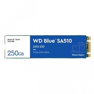 Modrý 250GB SA510 M.2 2280 WDS250G3B0B SSD