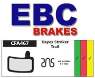 EBC bloky na bicykle (organické) CFA467