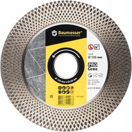 Diamantový kotúč BAUMESSER 1A1R PRO GRES 125 mm Diamantový kotúč BAUMESSER 1A1R PRO GRES 125 mm