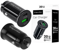 USB nabíjačka do auta 3.1A QUICK CHARGE rýchla a silná Kruger & Matz USB nabíjačka do auta 3.1A QUICK CHARGE rýchla a silná Kruger & Matz