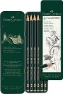 Ceruzky Faber-Castell 9000, 6 ks Ceruzky Faber-Castell 9000, 6 ks