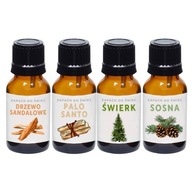 Voskový olej s vôňou sviečky 10ml prírodný set Voskový olej s vôňou sviečky 10ml prírodný set