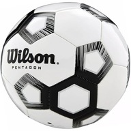 ČIERNO-BIELA ​​futbalová lopta TRÉNING Rekreačná veľkosť 5