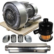 Ventilátor s bočným kanálom. JQT-5500S 5,5kW 400V 50Hz Ventilátor s bočným kanálom. JQT-5500S 5,5kW 400V 50Hz