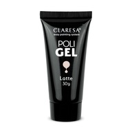 CLARESA POLI GÉL STAVEBNÝ GÉL LATTE 30g CLARESA POLI GÉL STAVEBNÝ GÉL LATTE 30g
