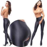 SENSUAL MISSO [S] SEXY nepriehľadné ČIERNE PANČUCHY