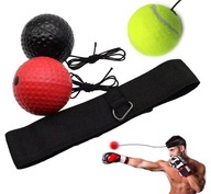 BOXERSKÁ LOPTA REFLEXNÁ SADA 3 Tréningových loptičiek NA HLAVU FT41 BOXERSKÁ LOPTA REFLEXNÁ SADA 3 Tréningových loptičiek NA HLAVU FT41