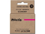 Atramentová kazeta ACTIS pre Brother LC-123M / LC-121M Magenta Atramentová kazeta ACTIS pre Brother LC-123M / LC-121M Magenta