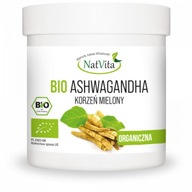 Ashwagandha organicky mletá NatVita Ashwagandha organicky mletá NatVita