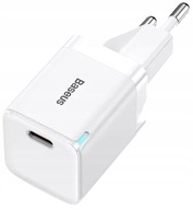 BASEUS RÝCHLA SIEŤOVÁ NABÍJAČKA NAPÁJACÍ ZDROJ PRE TELEFÓN USB-C 30W PD QC 4.0 BASEUS RÝCHLA SIEŤOVÁ NABÍJAČKA NAPÁJACÍ ZDROJ PRE TELEFÓN USB-C 30W PD QC 4.0