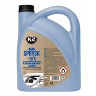 K2 NANO SPRYSK zimná kvapalina do ostrekovačov -18C 4L K2 NANO SPRYSK zimná kvapalina do ostrekovačov -18C 4L