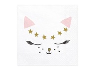 Obrúsky CAT MEOW33X33CM 1 BALENIE 20 KS Obrúsky CAT MEOW33X33CM 1 BALENIE 20 KS