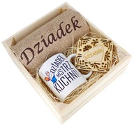 SKVELÝ DARČEK PRE DEDKA UTERÁK + KRABIČKA NA HRNKY SKVELÝ DARČEK PRE DEDKA UTERÁK + KRABIČKA NA HRNKY