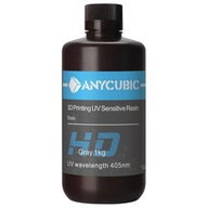 Anycubic Standard HD Basic Grey UV živica 1kg 1l pre 3D tlačiarne