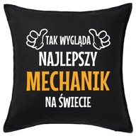 BEST MECHANIC vankúš 50x50 darček BEST MECHANIC vankúš 50x50 darček