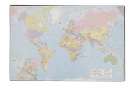Podložka na stôl s mapami sveta, veľká 59x39 cm