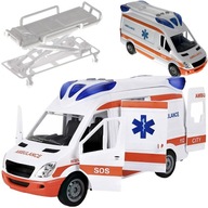 NÚDZOVÁ AMBULANCIA SO ZVUKOM + OTEVÍRACIE NOSIKÁ V SÚČASNOSTI + 2 BATÉRIE!! NÚDZOVÁ AMBULANCIA SO ZVUKOM + OTEVÍRACIE NOSIKÁ V SÚČASNOSTI + 2 BATÉRIE!!