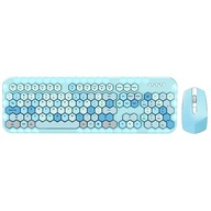 Sada bezdrôtovej klávesnice a myši MOFII Honey Plus 2,4G (modrá)