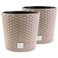 2X Kvetináč Rato DRTUS200L Imitácia ratanu 2X Kvetináč Rato DRTUS200L Imitácia ratanu