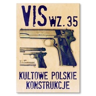 Kovový plagát Vis WZ.35 Darček M
