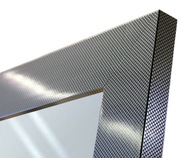 Zrkadlo v ráme 160x60 vysoký lesk kárované Zrkadlo v ráme 160x60 vysoký lesk kárované