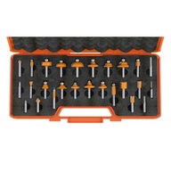 CMT SADA 26 ROVNÝCH A PROFILOVÝCH FRÉZ S8 mm CMT SADA 26 ROVNÝCH A PROFILOVÝCH FRÉZ S8 mm