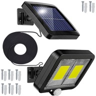 SLNEČNÁ LAMPA 108 LED SO SNÍMAČOM POHYBU SÚMRAK