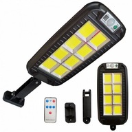 Solárna pouličná lampa, pohybový senzor, diaľkové ovládanie, 240 LED Solárna pouličná lampa, pohybový senzor, diaľkové ovládanie, 240 LED