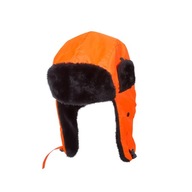 Zateplené čiapky s oranžovými náušnicami. l102030s, 12 ks LAHTI PRO (L1020300)