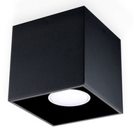 Stropné svietidlo QUAD 1 Black GU10 pre LED SL.0022 SOLLUX Stropné svietidlo QUAD 1 Black GU10 pre LED SL.0022 SOLLUX