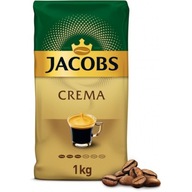 Zrnková káva Jacobs Crema 1kg, intenzita 3/6 Zrnková káva Jacobs Crema 1kg, intenzita 3/6