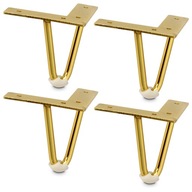 4x NÁBYTKOVÁ NOHA GOLD LOFT LOFT NÁBYTKOVÁ NOHA POD SKRINE NOŽINKA V 10CM 4x NÁBYTKOVÁ NOHA GOLD LOFT LOFT NÁBYTKOVÁ NOHA POD SKRINE NOŽINKA V 10CM